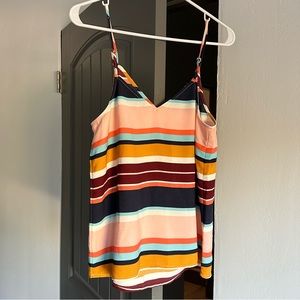 Striped Halogen tank